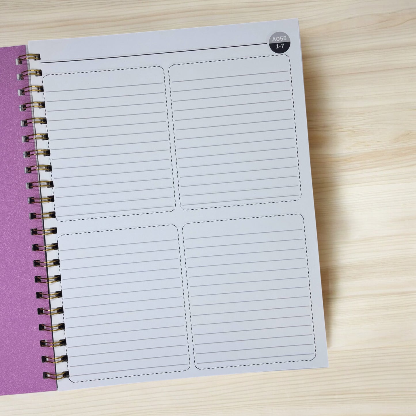 Math Notebook – 8.5” x 11”