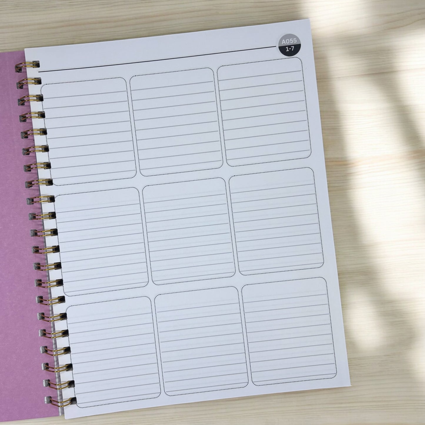 Math Notebook – 8.5” x 11”