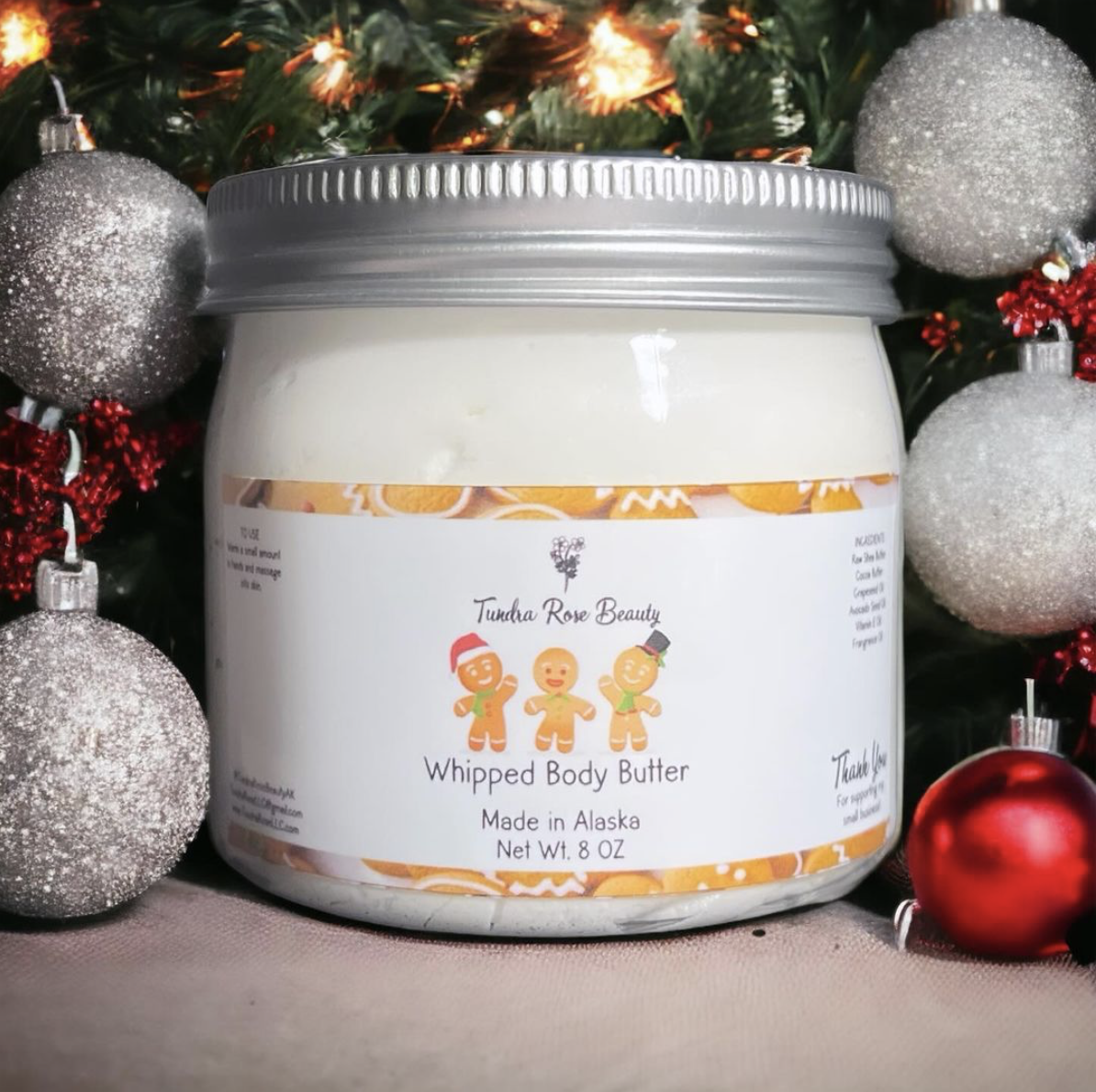 Gingerbread Cookie Body Butter 8oz - Holiday Limited 2023