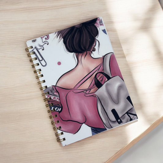 Hard Cover Day Planner 6.5"x9.0"