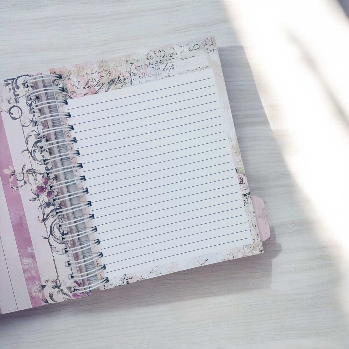 Pink Shabby Chic Life Planner Set