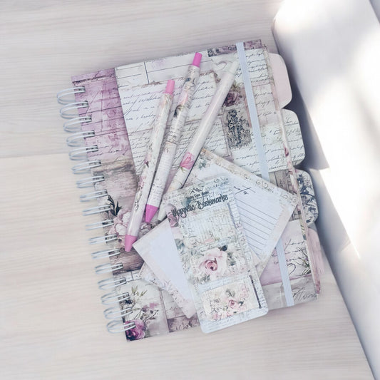 Pink Shabby Chic Life Planner Set