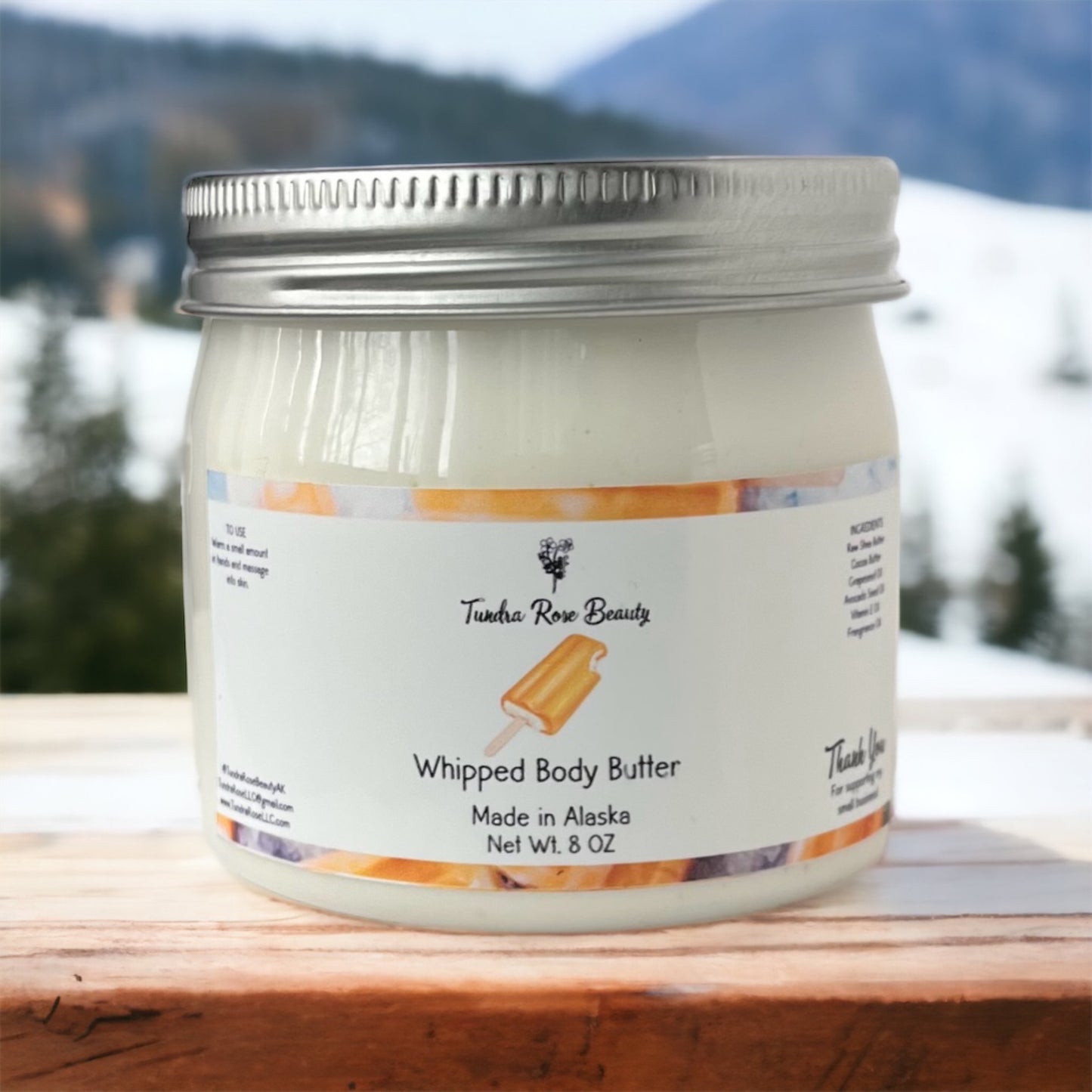 Orange Creamsicle Whipped Body Butter 8oz