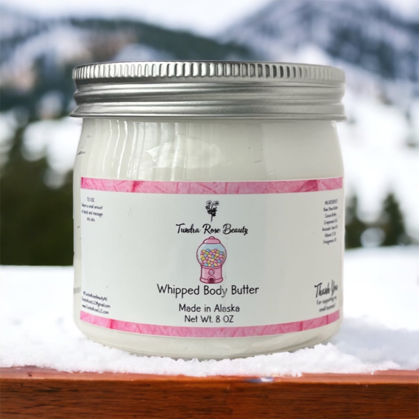 Bubble Gum Whipped Body Butter 8oz