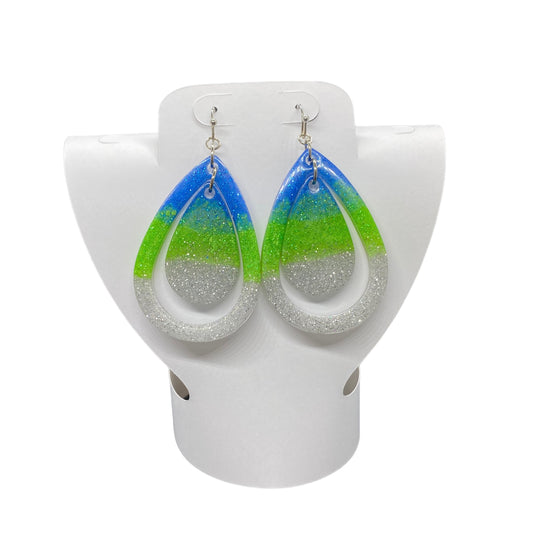 Earrings Seattle 2 Double Teardrop