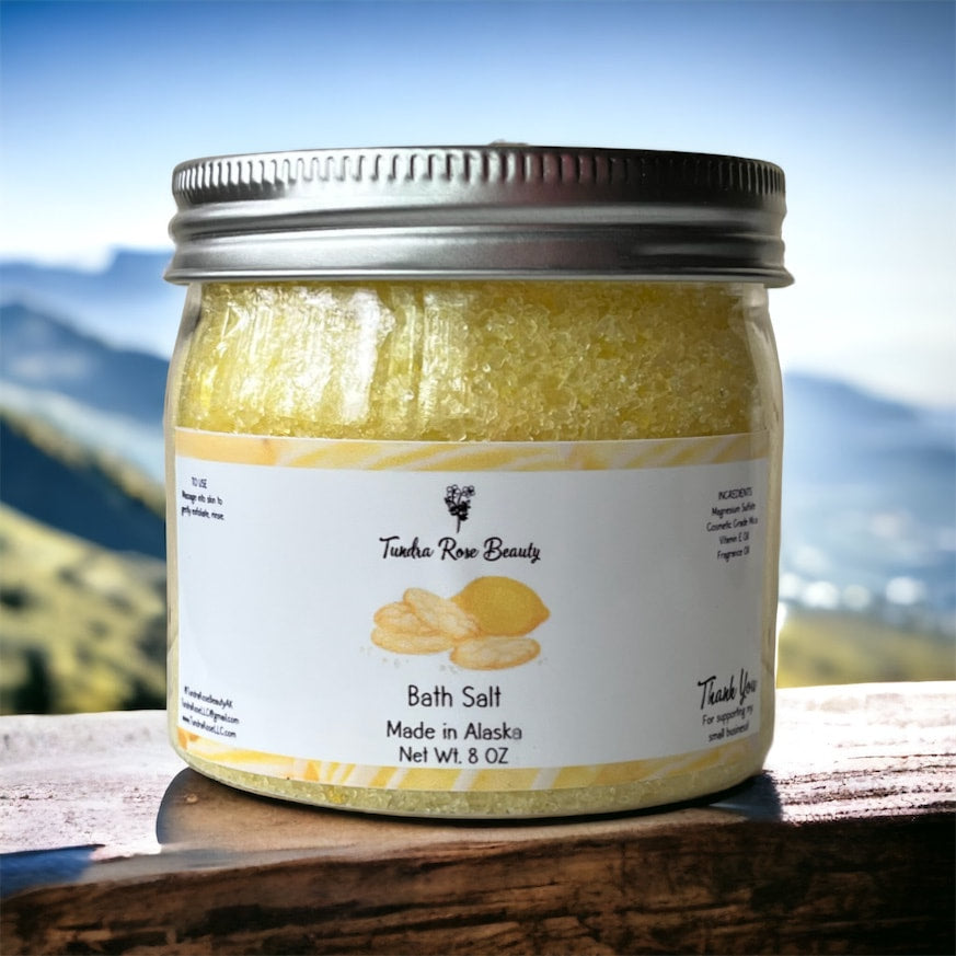 Lemon Cookie Bath Salt 8oz