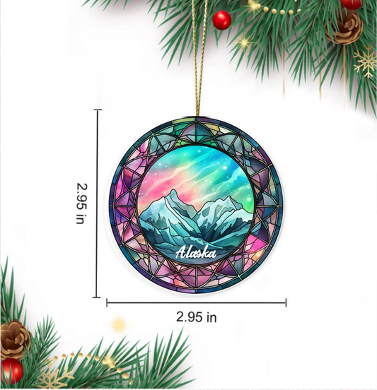 Ceramic Aurora Ornament