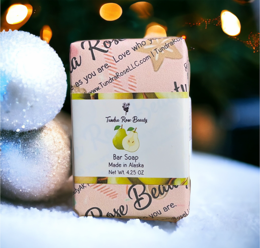 Winter Pear Bar Soap - Holiday 2023 Limited