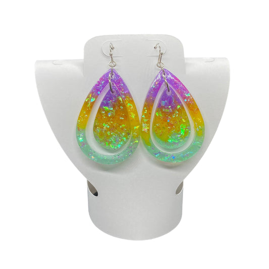 Earrings NOLA 2 Double Teardrop