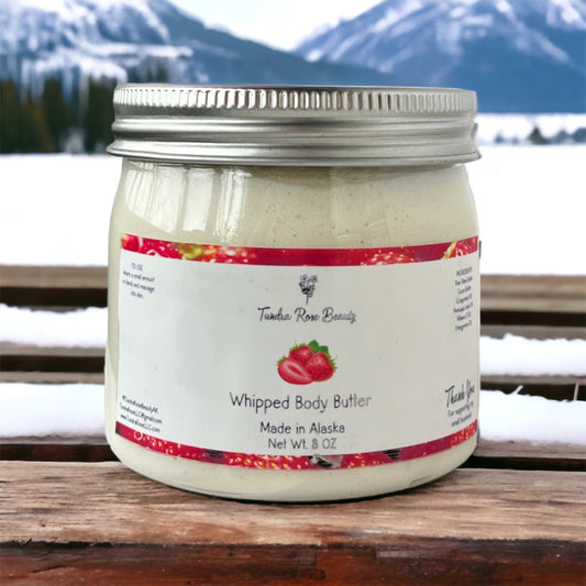 Strawberry Whipped Body Butter 8oz