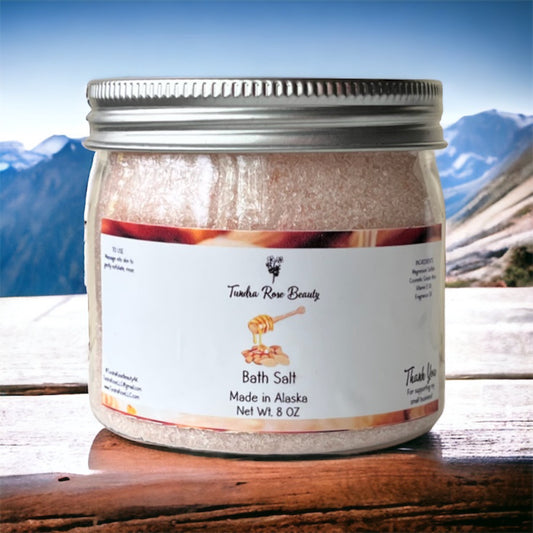 Honey Almond Bath Salt 8oz